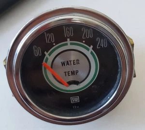 Stewart Warner Green Line Electrical Water Temperature Gauge 2 1/16"Dia 311CC-P7 - Bild 1 von 2