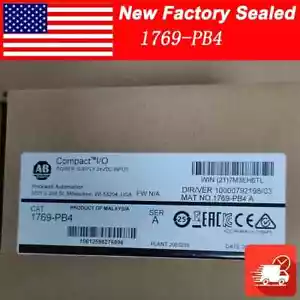 New Factory Sealed AB 1769-PB4 SER A CompactLogix Power Supply 1769PB4 - Picture 1 of 6
