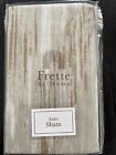 Frette at Home Euro Sham Cervino Shades of Brown and Metallic Gold Cotton 