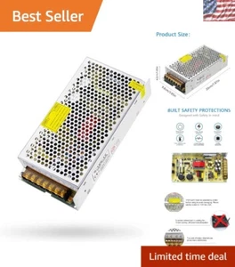 Fuente de alimentación conmutada 12V 15A para múltiples aplicaciones - segura y eficiente - Imagen 1 de 9
