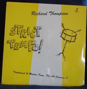 RICHARD THOMPSON, Strict Tempo! USA New Old Stock Sealed LP - Picture 1 of 2