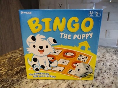 Pressman Bingo the Puppy New Factory Sealed Fast Shipping Bingo Game - Image 1 of 4