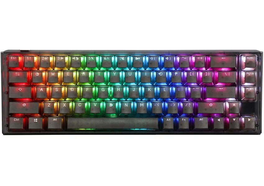 4713319659390 Ducky One 3 Aura Black SF Gaming Keyboard, RGB LED - Gateron Baby  - Image 1 of 1