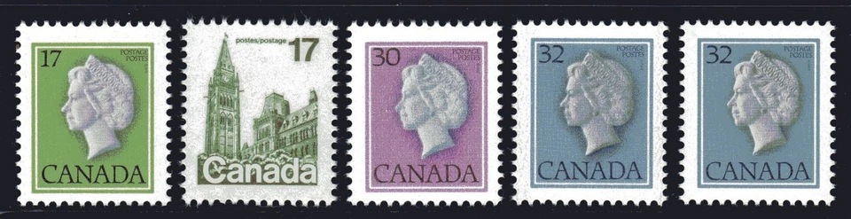 1977-1982 Canada SC# 789-792i - First-Class Definitives Lot# 103 M-NH   - Image 1 of 1