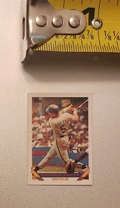 1993 Topps Micro George Brett #397 HOF - Foto 1 di 1