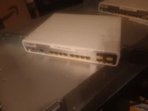Cisco WS-C3560CG-8PC-S 8-Port Rack Mountable Ethernet Switch +side mounts - Photo 1/4