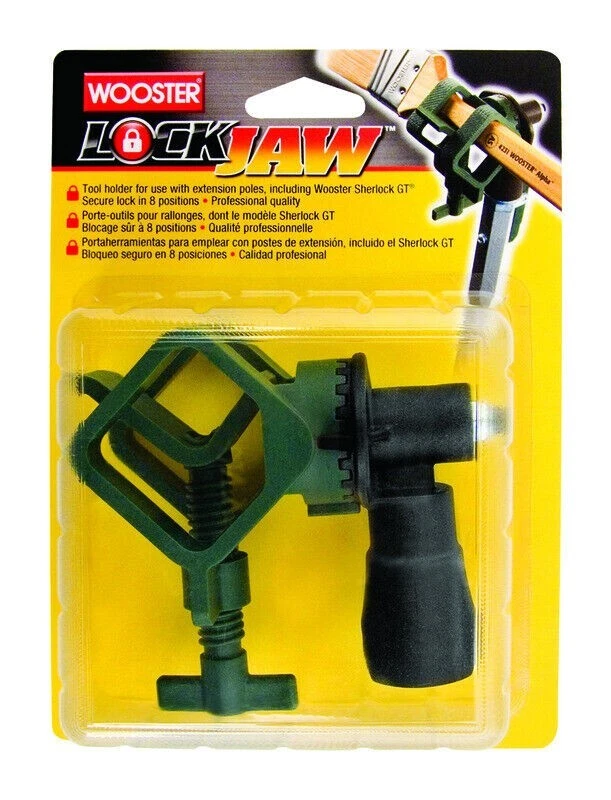 Wooster F6333 Dark Green Nylon/Polypropylene Lock Jaw Tool Holder 1-3/8 Dia. in.