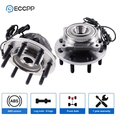 2Pc Wheel Hub Bearings Assembly Front 4WD For Dodge Ram 2500 3500 2009 2010 2011 - Изображение 1 из 4