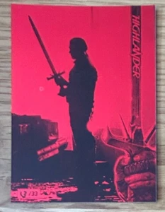 HIGHLANDER MOVIE EXPANSION SET: RED METALLIK CASE CHASE CARD METR4 (xx/33) - Picture 1 of 1