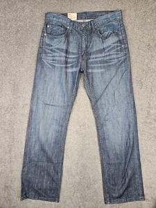 Neu mit Etikett Levi's 559 Relaxed gerade Herrenjeans Größe 33 x 32 (33 x 31) dunkelblaue Waschung - Bild 1 von 14