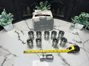 10 QTY! BULK- Continental Hose Fitting Continental Elite 14775-1212 B2-SFFX-1212 - Picture 1 of 7
