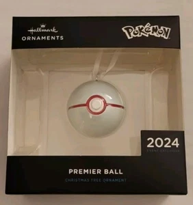 2024 SDCC Comic Con Hallmark Pokemon Premier Ball Keepsake Ornament - Picture 1 of 1