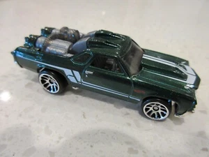 Coche de carreras de juguete exclusivo HW Legends El Camino 1971 personalizado Hot Wheels 2025 - Imagen 1 de 6
