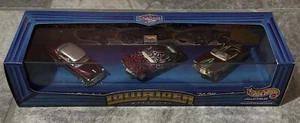HOT WHEELS LOWRIDER MAGAZINE 3CAR SET 1953 BEL AIR 1969 RIVIERA 1970 MONTE CARLO - Picture 1 of 8