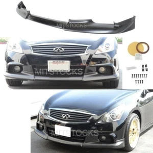 For 10-13 Infiniti G37 Sedan Sports OE Style Front Bumper Lip Spoiler Chin - Bild 1 von 2
