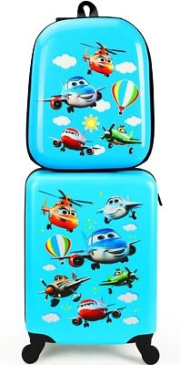 Equipaje emisario para niños con ruedas para niños, maletas para niños con ruedas para niños Foto 1 de 4