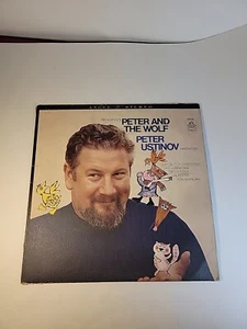 PETER & THE WOLF Angel Stereo 35638 VINYL LP Von Karajan Narrator Peter Ustinov - Picture 1 of 5