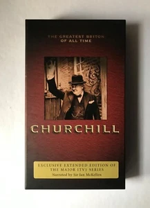 The Greatest Briton of All Time - Churchill. Exclusive Extended Edition VHS - Picture 1 of 5