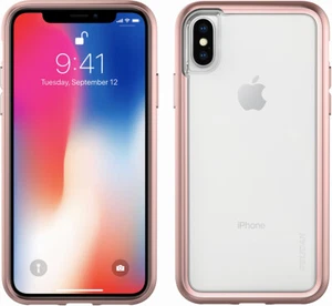 Case Pelican iPhone X / Xs model Adventurer Clear and Metallic Rose Gold - Photo 1 sur 10