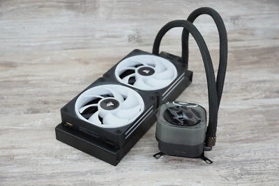 CORSAIR iCUE LINK H100i RGB Liquid CW-9061001-WW CPU Cooler ONLY - Image 1 of 4