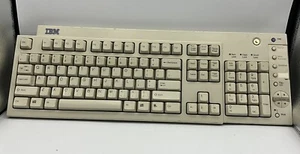 Vintage IBM KB-7993 Wired PS/2 Keyboard Untested Clacker Type Retro Design - Picture 1 of 8