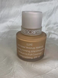 Prescriptives Luxe Soft Glow. Moisture Makeup SPF 15 30ml Rich Suede 22 (new) - Picture 1 of 3