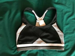 Champion Workout Sports Bra ~ Size S ~ Black & White. - Picture 1 of 2