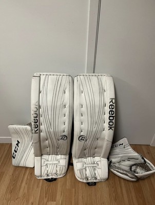 Used Reebok Pro Stock Premier 4 18K Goalie Le...