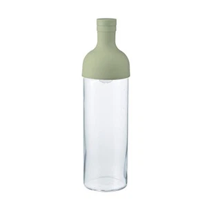 HARIO Smoky Green Cold Brew Bottle 750ml Heat Resistant Glass with Filter - Picture 1 of 7
