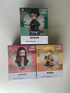 Demon Slayer Nendoroid Puppe Tanjiro Nezuko Zenitsu Set Kny Good Smile Company - Bild 1 von 5
