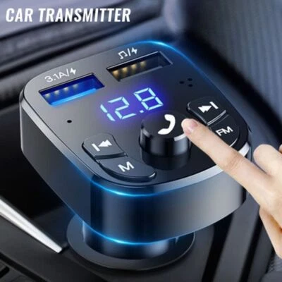 MP3 Modulator Player USB Car Charger Car Player Bluetooth 5.0 FM Transmitter - Bild 1 von 4