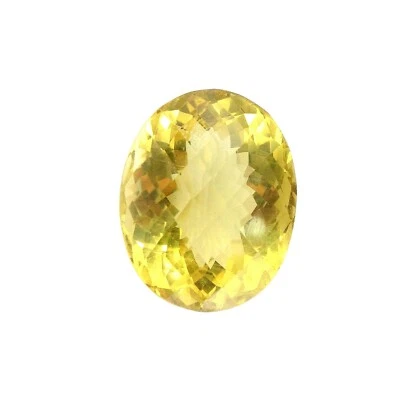NATURAL YELLOW LEMON QUARTZ 22.5 Cts Beautiful Oval Cut 22X17 AAA Color/Cut - Image 1 of 4