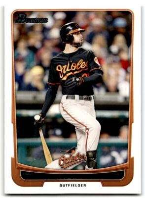 2012 Bowman Nick Markakis Baltimore Orioles #131 - Image 1 of 2