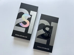 NEW UNLOCKED SAMSUNG GALAXY S21 ULTRA 5G SM-G998U ALL COLORS AND MEMORY GSM+CDMA - Picture 1 of 17