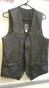 BIKERS LADIES OR SMALL PERSON VEST 40L  2 INSIDE  GUN POCKETS (NICE) - Picture 1 of 6