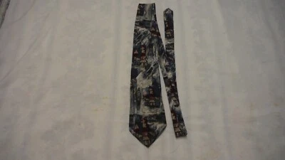 Corbata Picasso, Fillatte au bateau, 100% seda, mujer abstracta gris, envío, etc. Foto 1 de 2