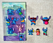 DISNEY STITCH COLLECTIBLE MINI FIGURES LOT OF 12 **NEW**