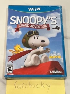 Snoopy's Adventure (Nintendo Wii U) NEW SEALED Y-FOLD, MINT! - Picture 1 of 2