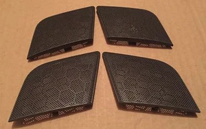 AUDI A2 2000 2005 tweeter speaker grill trims grey set left right front rear - Picture 1 of 1