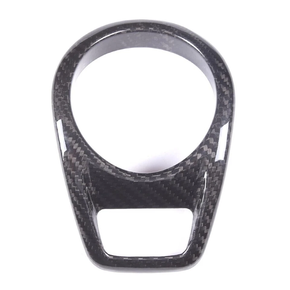 For Porsche Boxster 2014-2015 Dry Carbon Fiber Dashboard Center Clock Cover Trim - Image 1 of 4