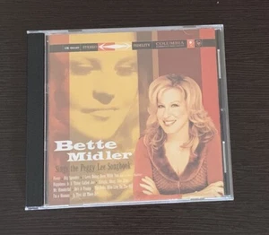 BETTE MIDLER "SINGS THE PEGGY LEE SONGBOOK" RARE ORIGINAL 2005 USACD (360 SOUND) - Picture 1 of 1