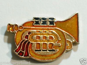French Horn Pin , (**) - Picture 1 of 1