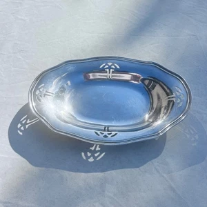 VASSOIO PIATTO VINTAGE EPNS ARGENTO MB INC. 810 M MONOGRAMMA CLS1029 - Foto 1 di 4