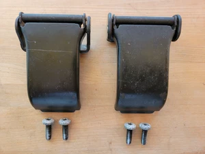 2002 (And Other Years) Jeep Wrangler Soft Top Windshield Header Latches + Screws - Picture 1 of 3