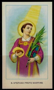 SANTINO (HOLY CARD) S. Stefano Proto Martire ediz. EGIM n° 57 - Picture 1 of 1