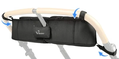  Универсальная лучшая двойная родительская коляска органайзер контейнер изолированный подстаканник - Изображение 1 из 4