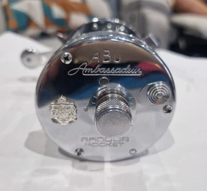 Abu Ambassadeur 6500 CS Chrome Rocket. SERVICED. In super Zustand, rein & raus. - Bild 1 von 24