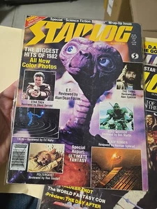 STARLOG # 64 SCI-FI MAGAZINE 1982 POLTERGEIST TRON THE THING STAR TREK GIANT - Foto 1 di 2