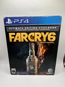 Far Cry 6 [Ultimate Edition Steelbook] (Playstation 4) PS4 Brand New Sealed - Picture 1 of 12