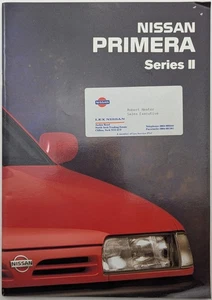 Folleto original del mercado del Reino Unido Nissan Primera Serie II, 1994 - Imagen 1 de 6